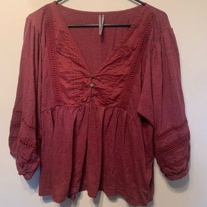 Anthropologie Long Sleeve Blouse